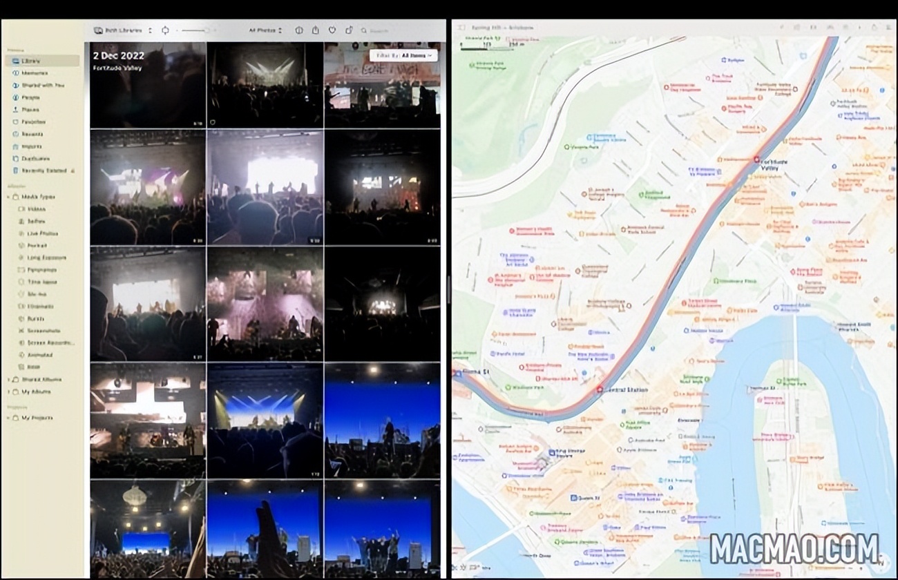 如何在 Mac 上使用分屏
