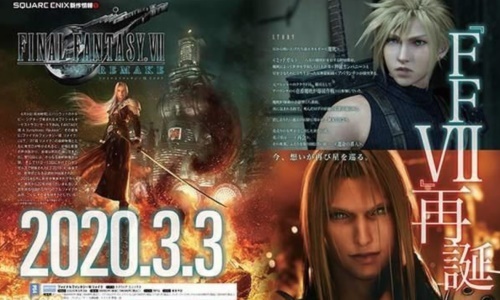《FF7》重制版Lei了!哪里还能看见克劳德?
