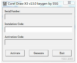 coreldrawx6注册机