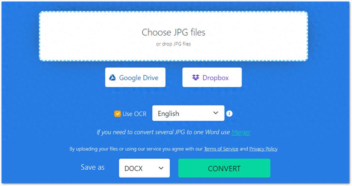 借助Aspose.word控件，在各大开发语言环境下将 JPG转Word