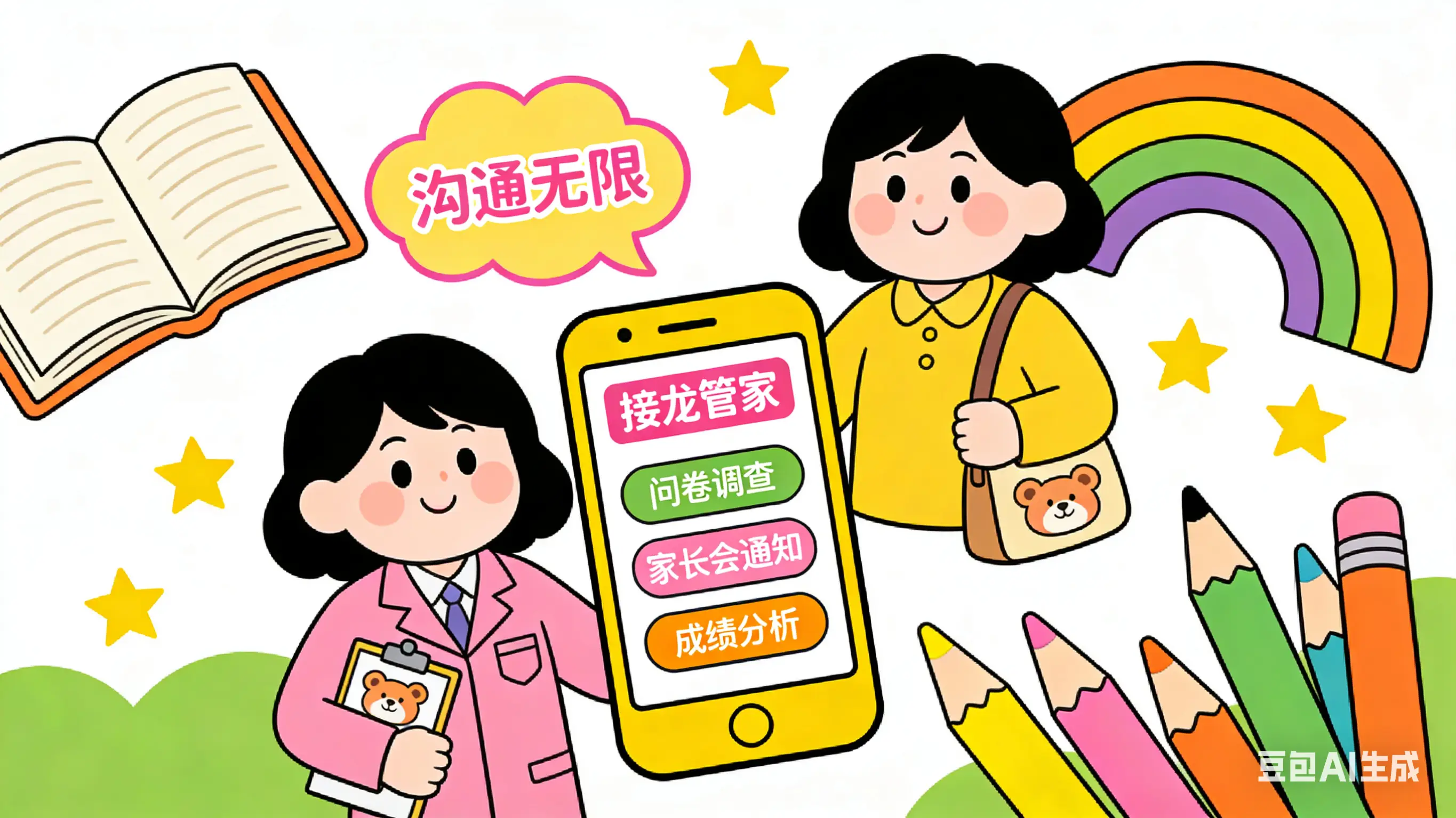 家长会别当 “流程会”！接龙管家助班主任实现家校共育精细化