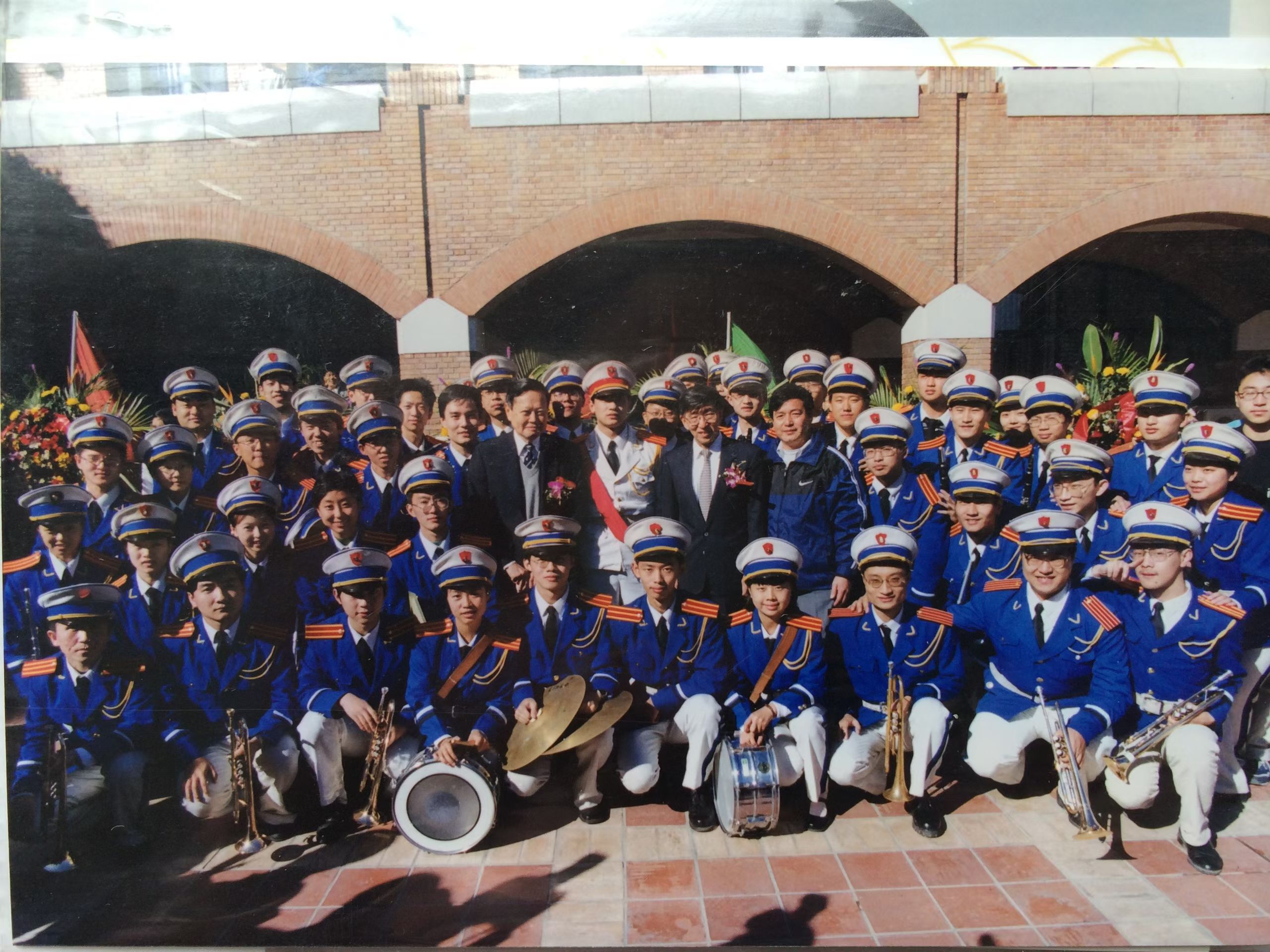 在清华园,送别杨振宁