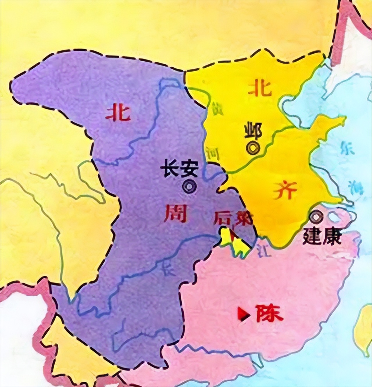 370年的魏晋南北朝,具体是怎么划分的?南北朝:我们比3国精彩