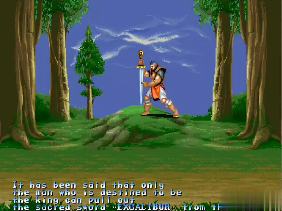 街机游戏圆桌武士究极隐藏技巧，大神为何总爱空放大招？