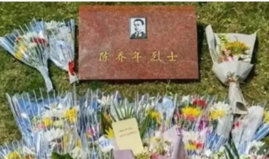 陈乔年牺牲后66年后女儿被找到，在墓碑前痛哭：爸，我来看您了