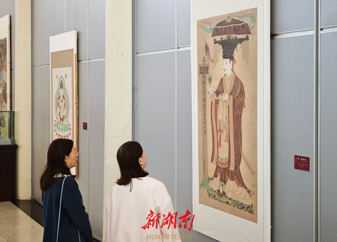 新展丨在长沙“湘遇”敦煌,专家解读壁画彩塑绚丽千年秘诀