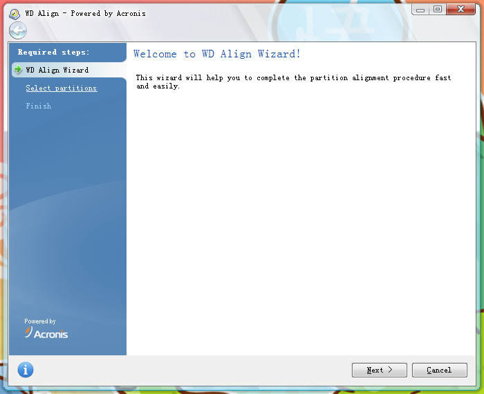 WD Align Utility-西数硬盘4k对齐工具-WD Align Utility下载 v2.0.0.107官方正式版