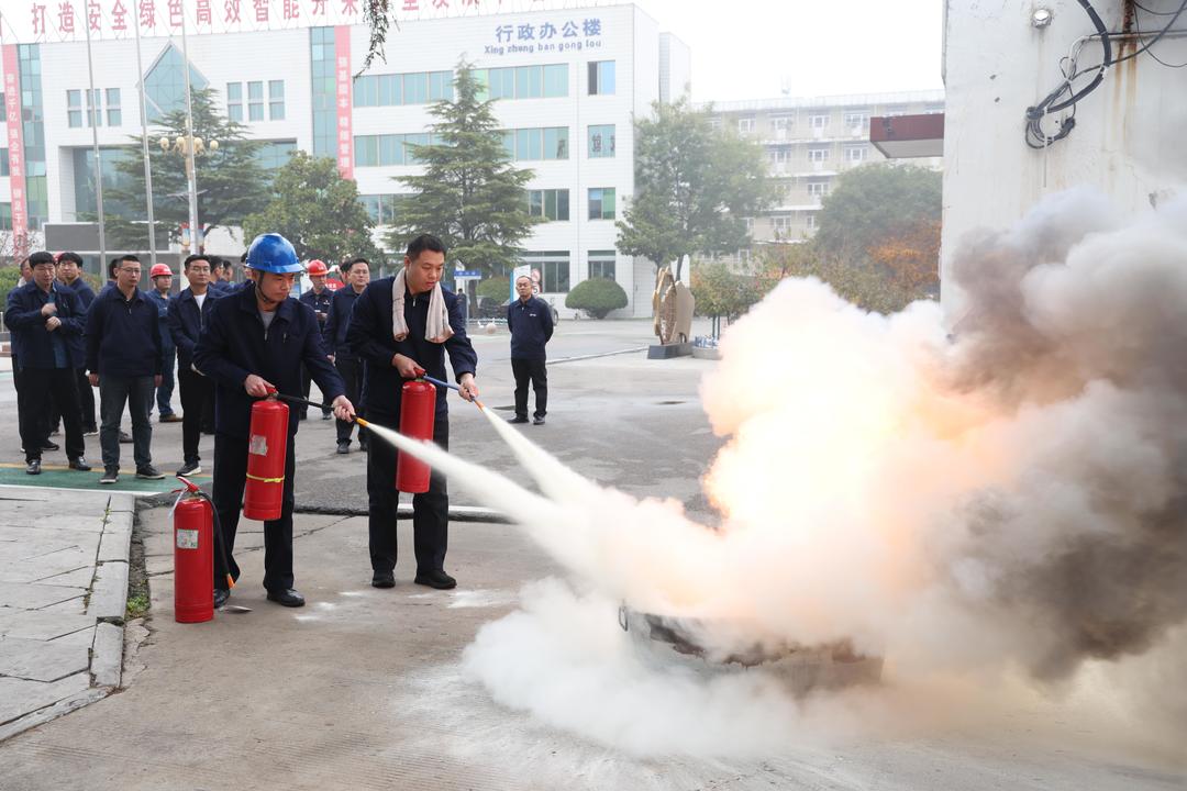 绷紧消防“安全弦”，运河煤矿护航冬季安全生产