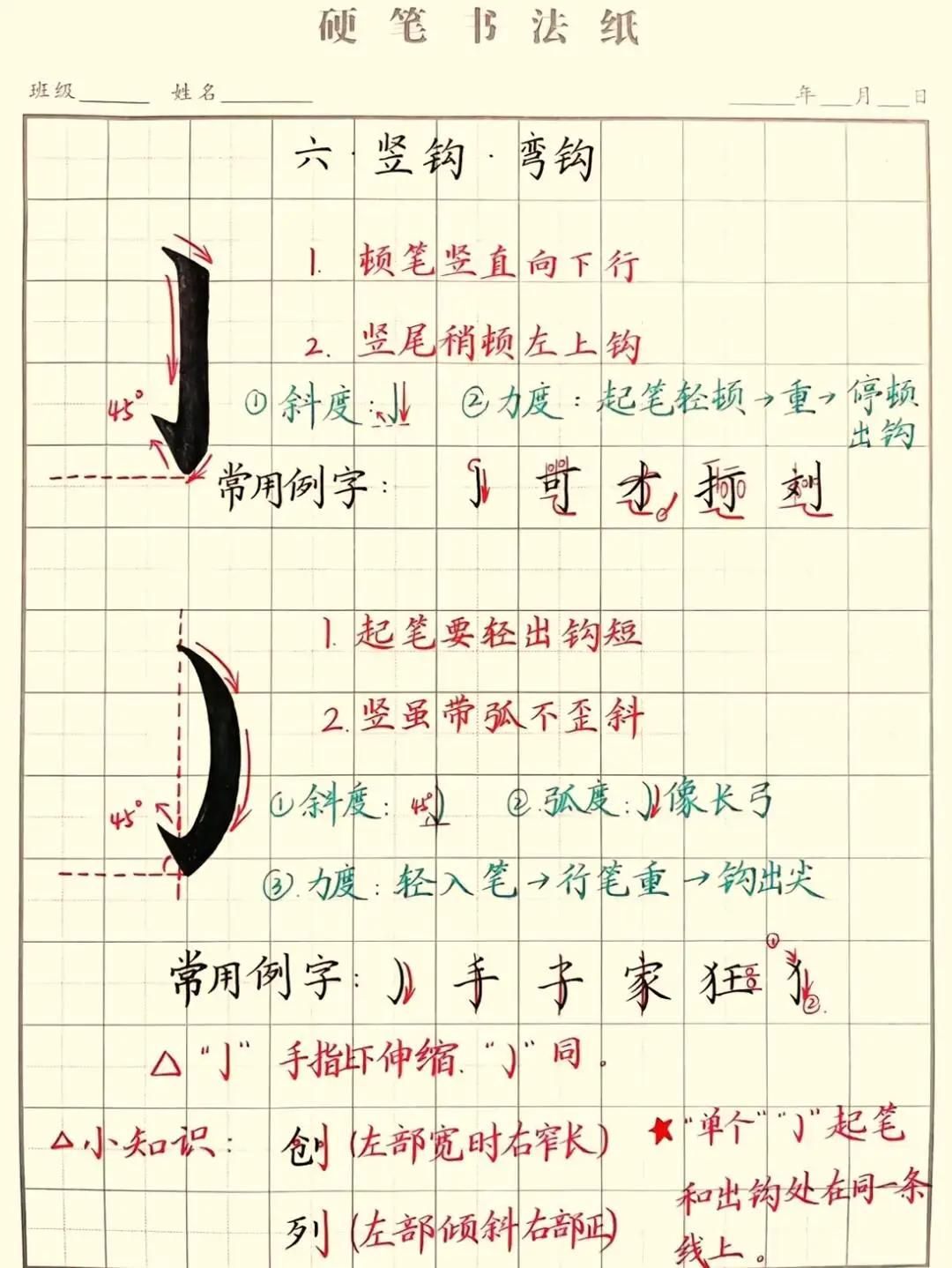 硬笔笔画：拆解方寸间的书写基本功