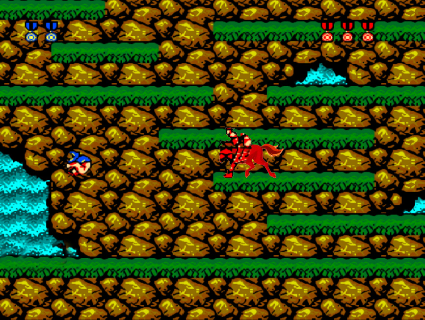 经典游戏《魂斗罗》多年的谜题,“骑马”和“变鬼”到底怎么回事