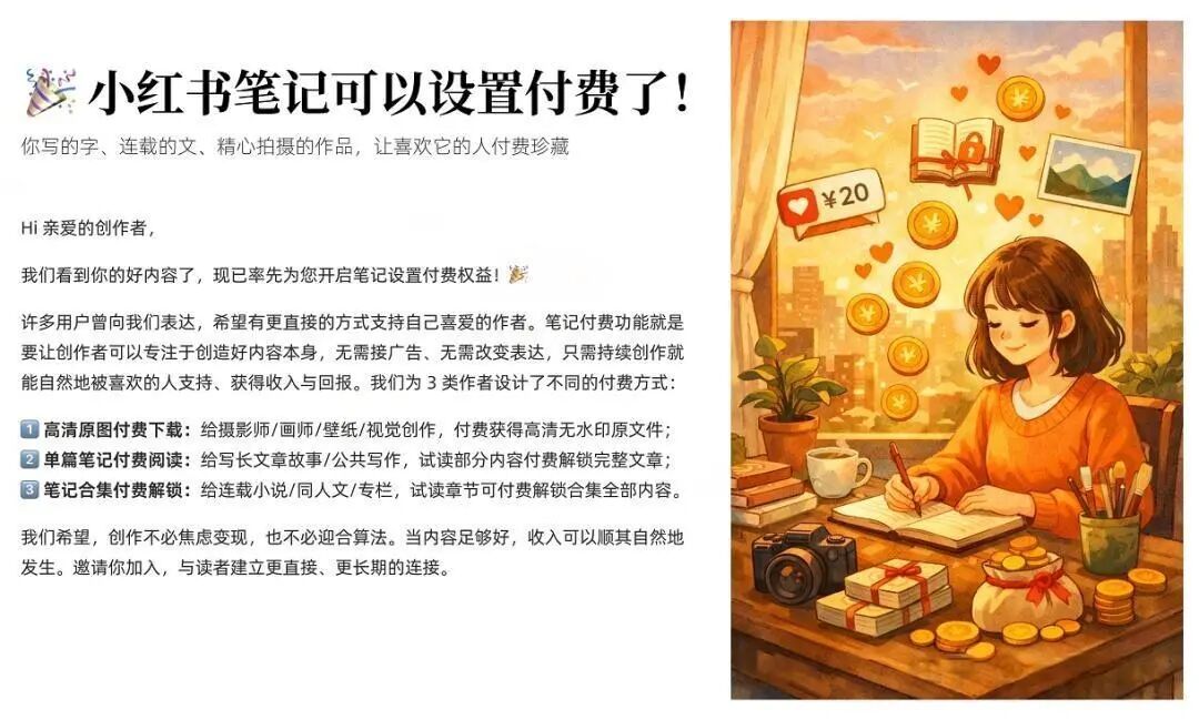 突发！小红书，不再“全免费”？