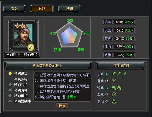 很皇很暴力《七雄争霸》武将晋封全解析