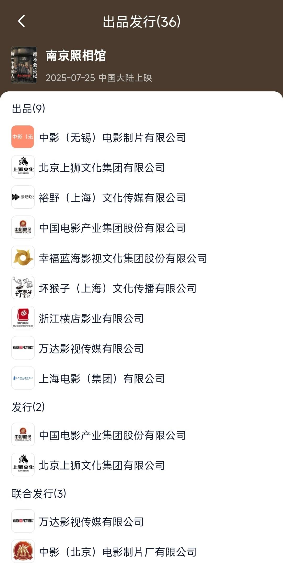 《南京照相馆》票房破15亿 多家上市公司受益