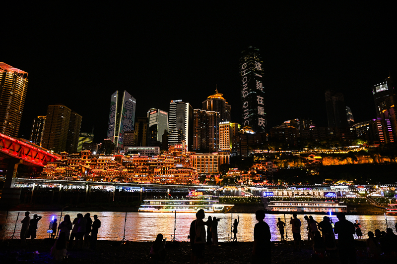 重庆洪崖洞夜色美