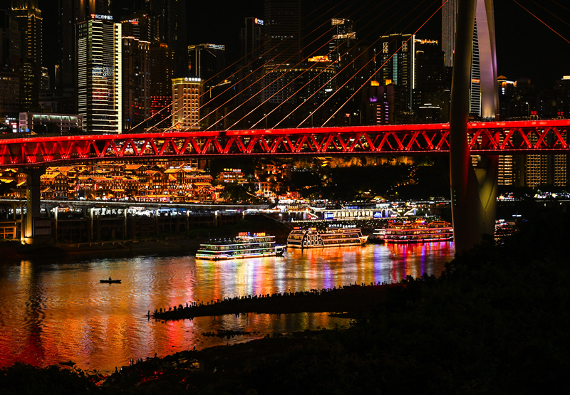 重庆洪崖洞夜色美