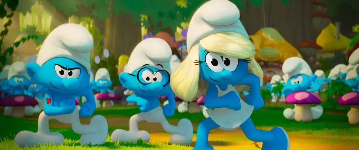 童年伙伴来了，电影《魔法蓝精灵》7月18日萌力全开