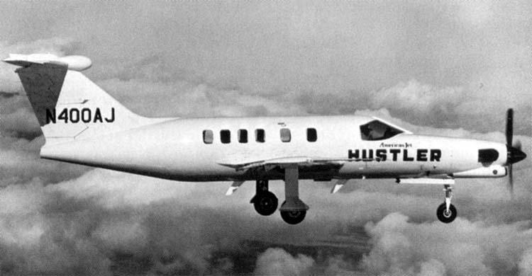 有趣的飞行器25-前拉后推的公务机 AJI湾流 盗贼 400/500