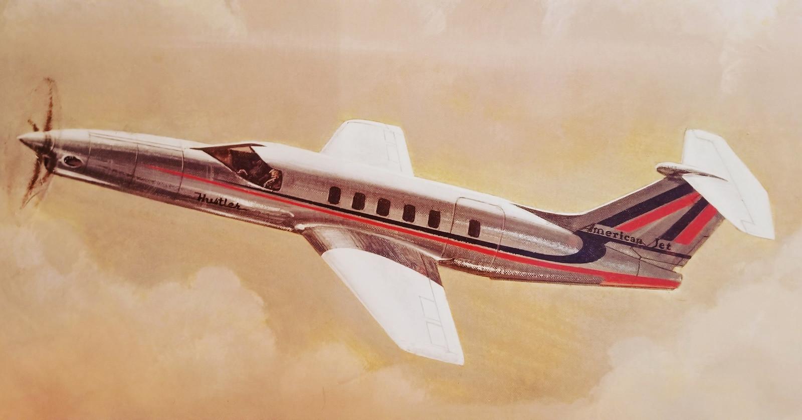 有趣的飞行器25-前拉后推的公务机 AJI湾流 盗贼 400/500