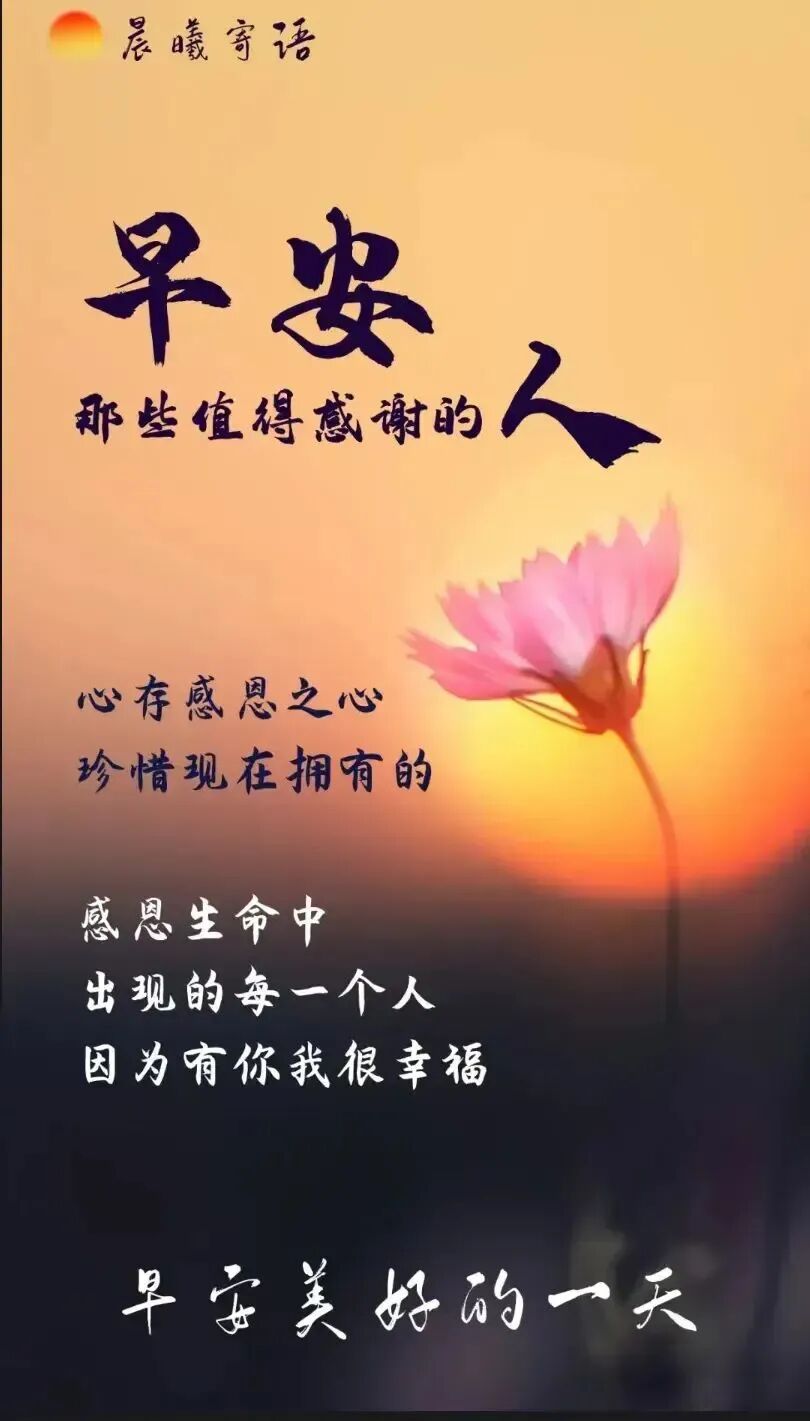 16张早安图片表情包！早上好祝福问候图片！早安吉祥愉快！