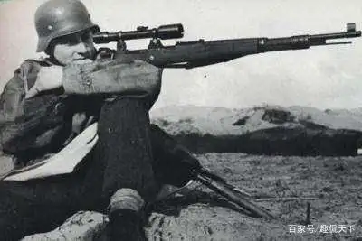 德国王牌狙击手，一天击退美军八次进攻