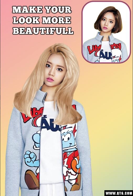 女孩发型更改图片编辑手机版