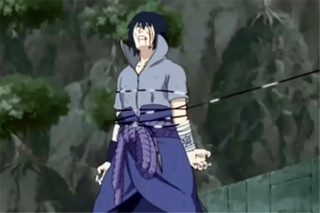火影忍者中宇智波佐助的8次捆绑经历：2次是自愿，2次是被卡卡西