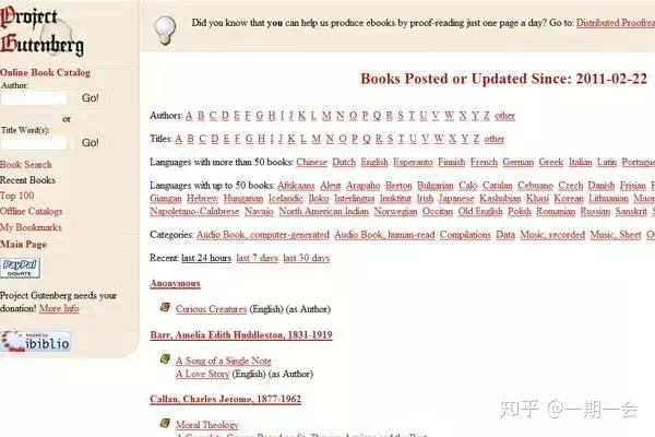 10个免费英文电子书网站，下载原版英文书so easy！