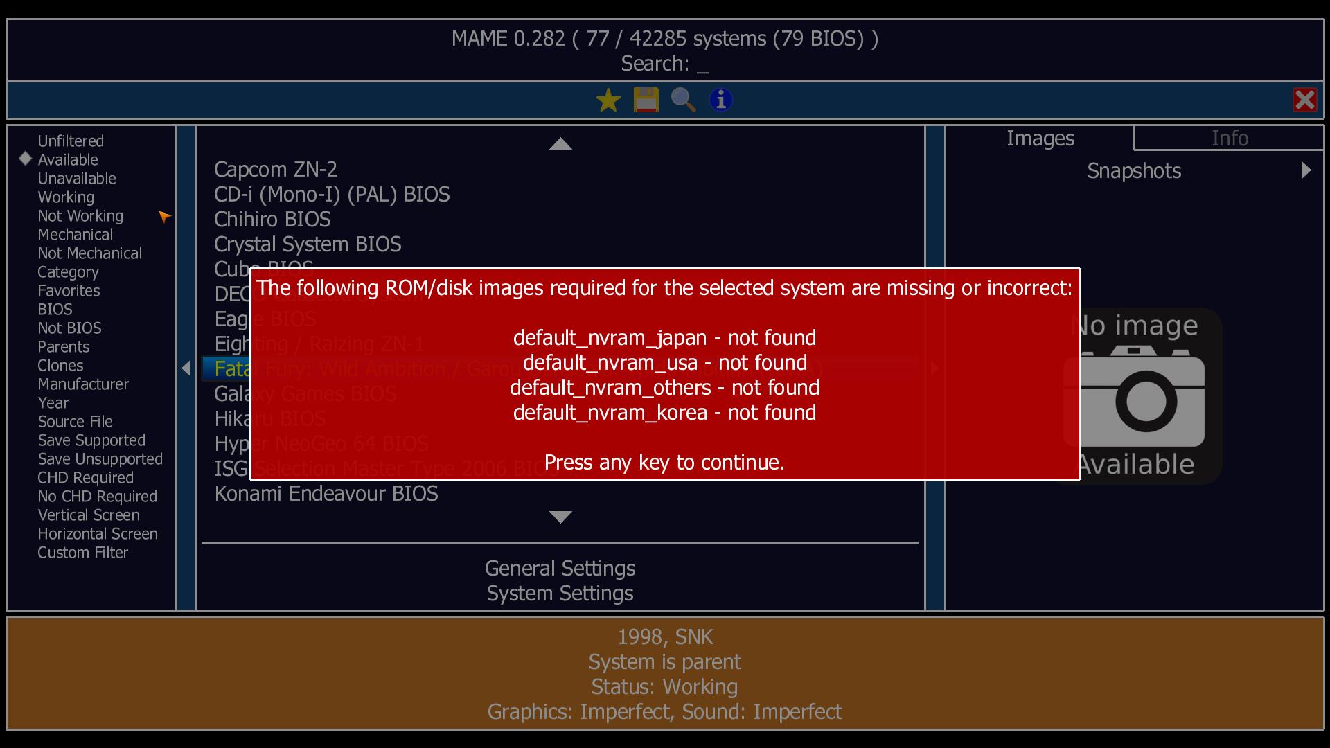 三十年后，依然还有大量街机游戏未被模拟，怕是此生无望了