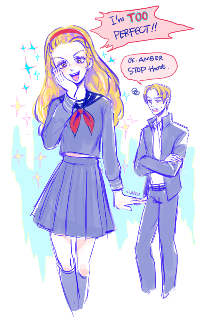 小公主苏菲亚同人美图 安柏和苏菲亚 你一定会喜欢！