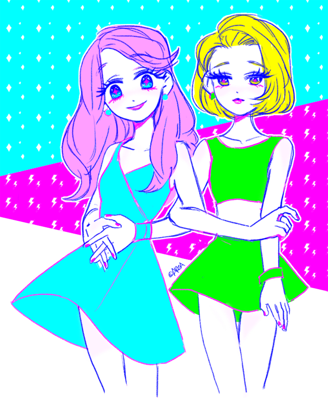 小公主苏菲亚同人美图 安柏和苏菲亚 你一定会喜欢！