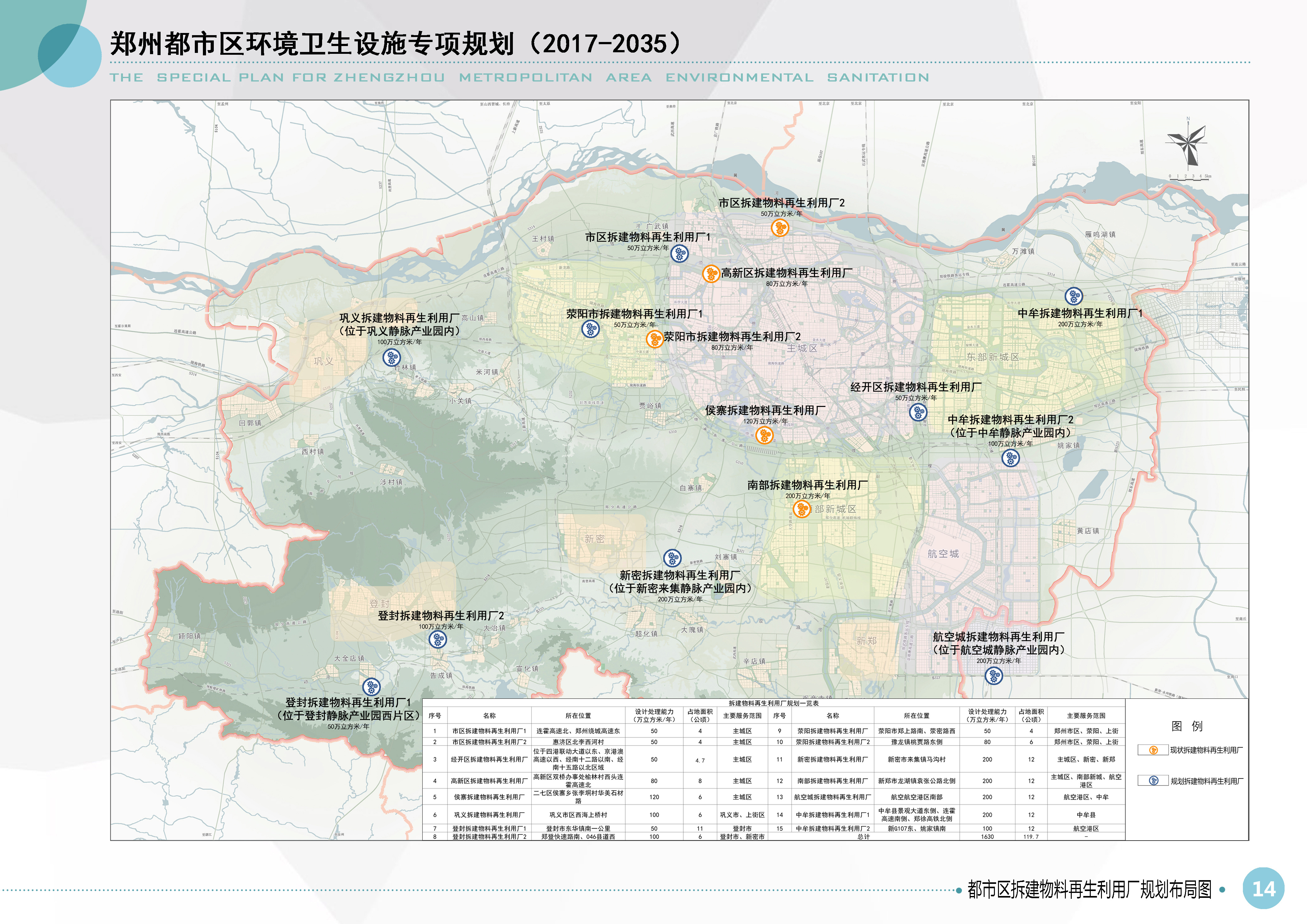 郑州都市区环境卫生设施专项规划（2017-2035）