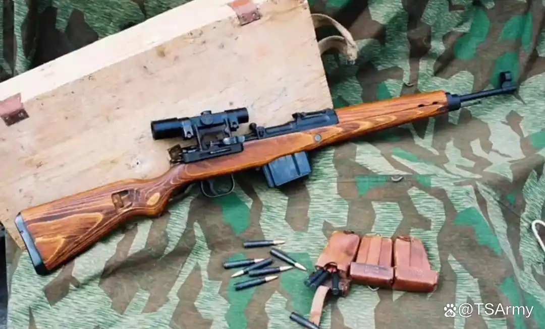 二战德、美、苏，三国的半自动狙击步枪