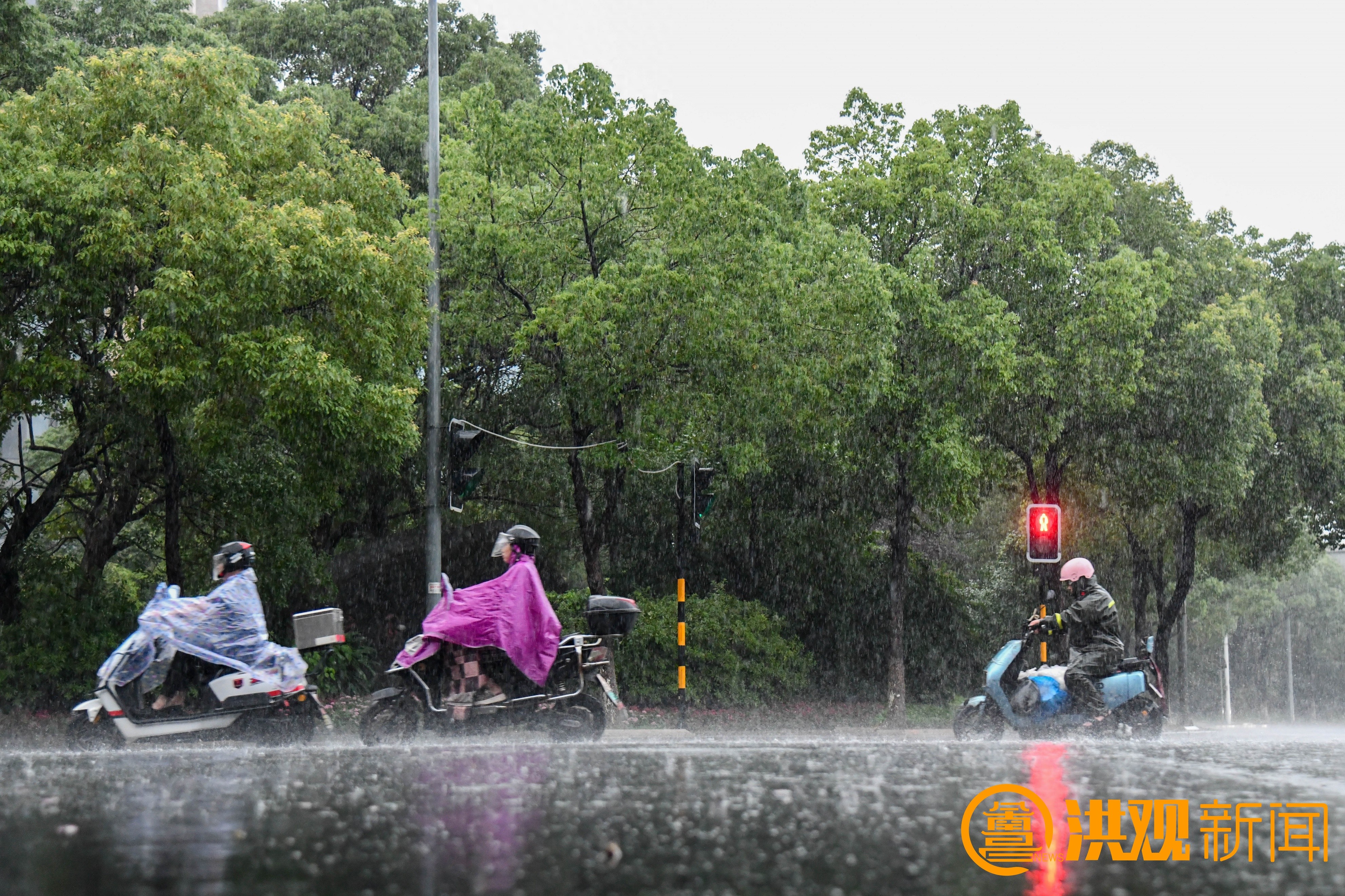 未来一周雨水“承包” 南昌最高气温降至个位数