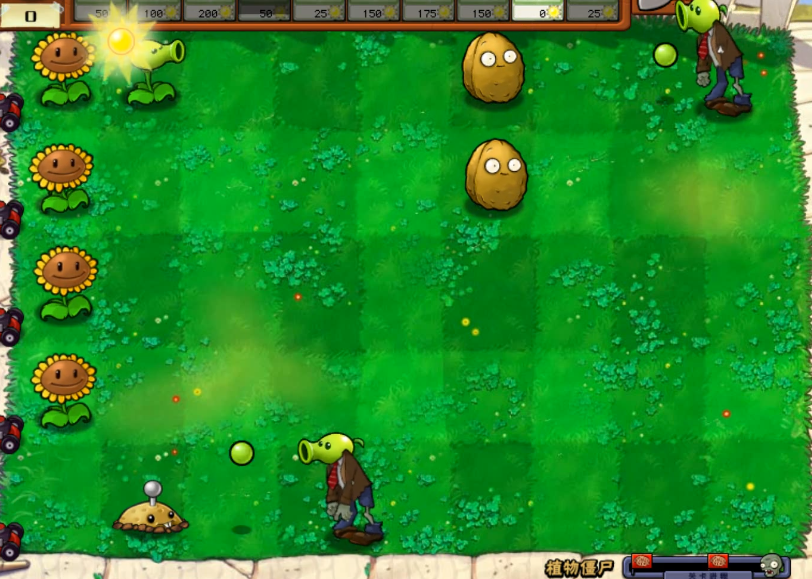 植物大战僵尸植物僵尸一怎么过