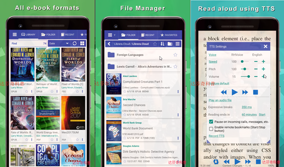 简洁干净的免费无广告电子书阅读软件APP推荐