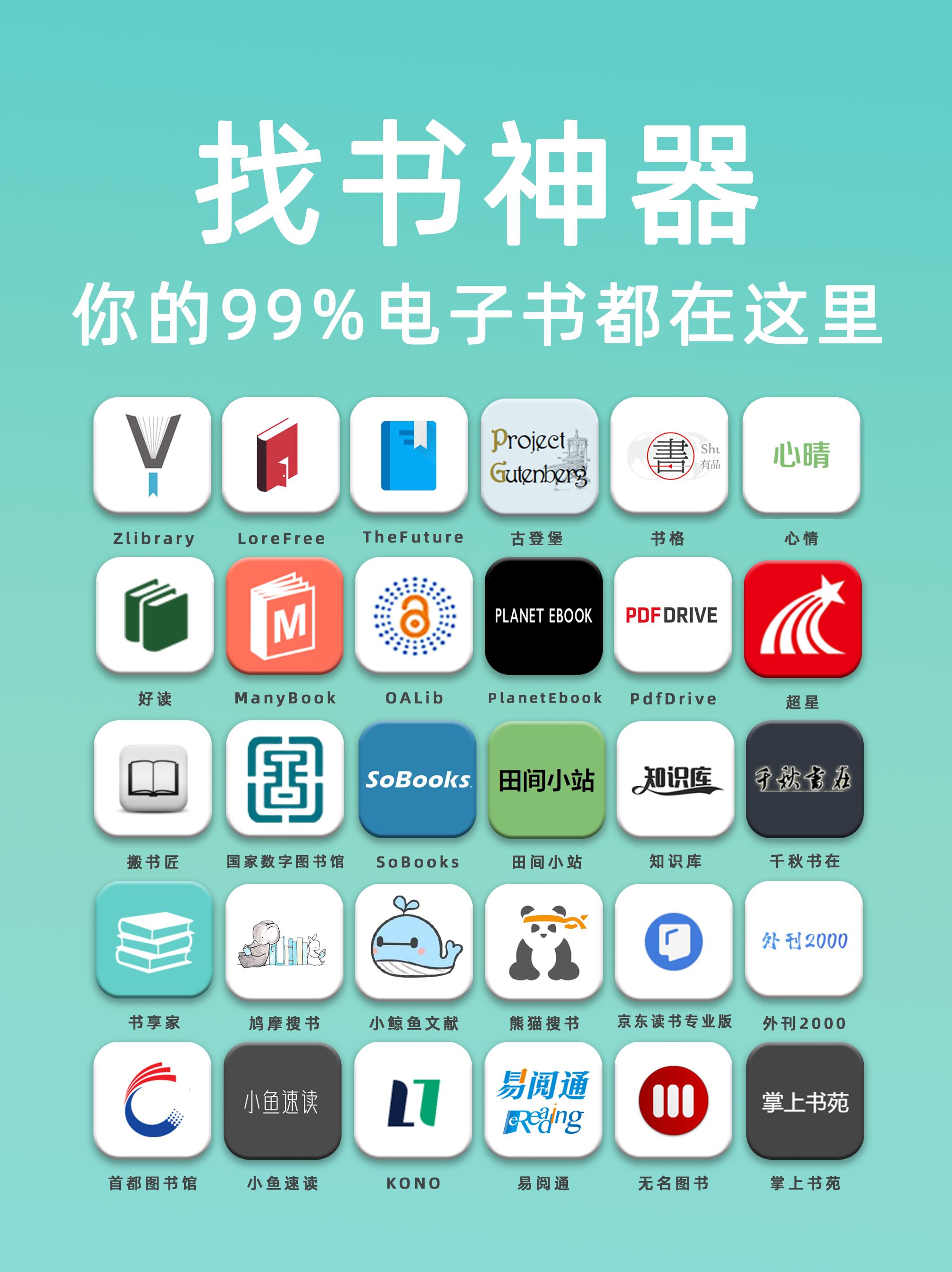 不止zlibray,让你实现免费电子书自由