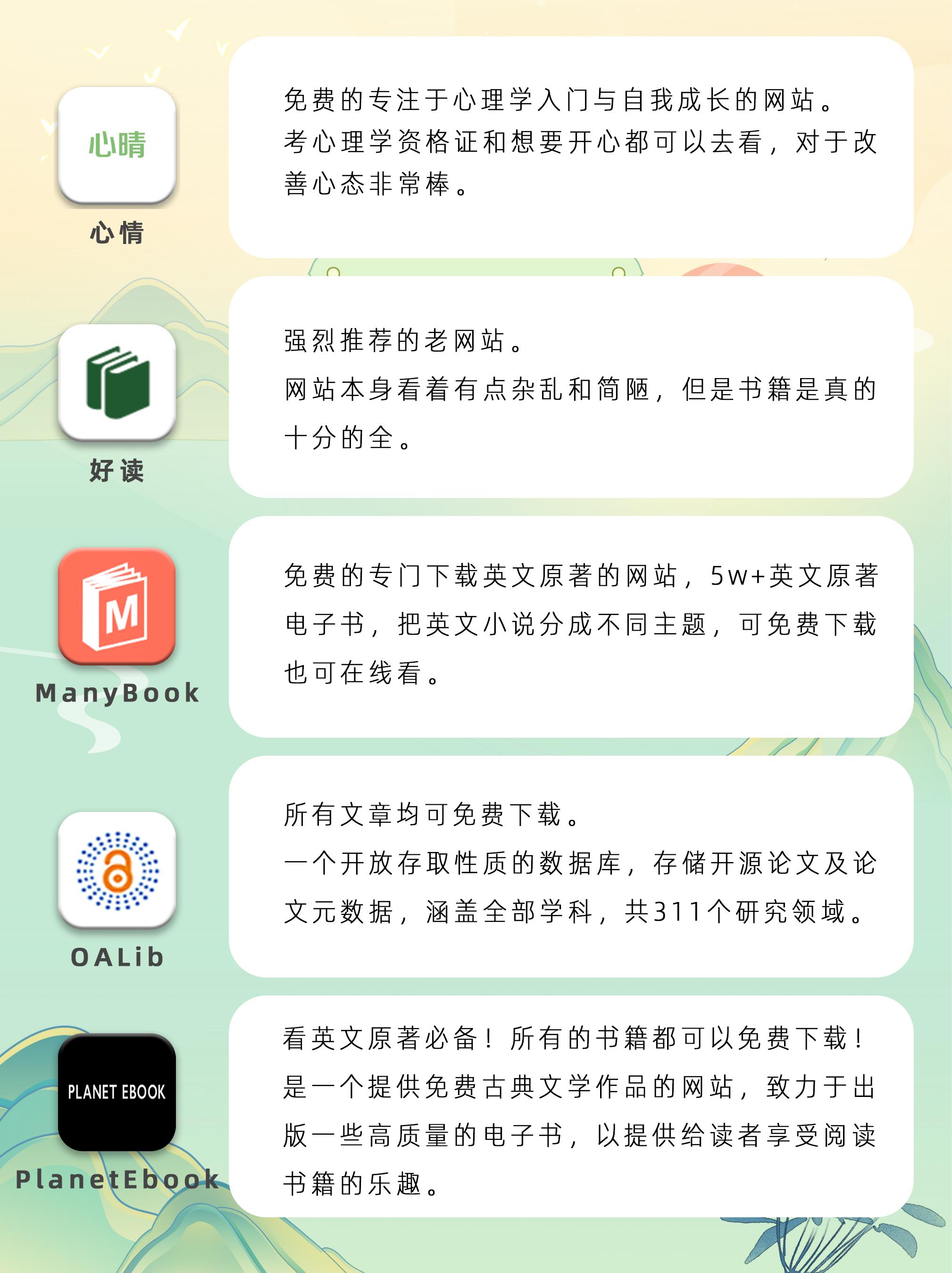 不止zlibray,让你实现免费电子书自由