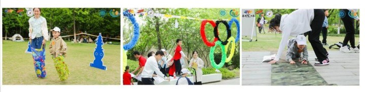 寻找吉祥物的过程,让这场亲子定向充满了亚运味