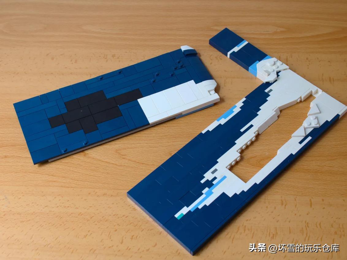 用乐高还原48年前的凶恶白鲨，IDEAS玩家是在行的