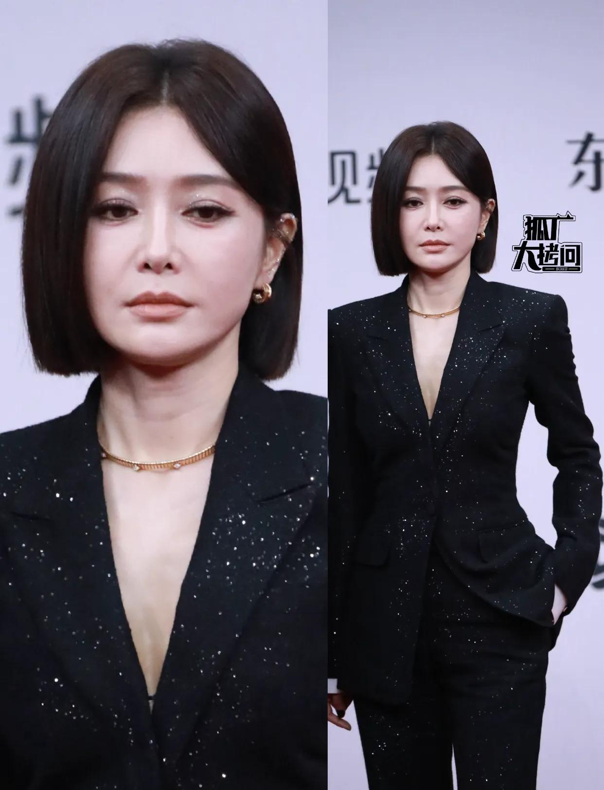 星光大赏红毯女星生图比拼：宋茜衣服廉价，秦岚憔悴，只有她赢了