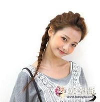 蜈蚣辫的编法简单图解教程