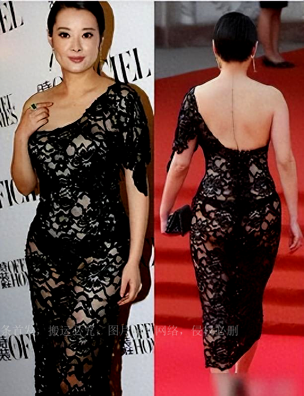 电影节的红毯,将袁立的“荒诞”展现得淋漓尽致