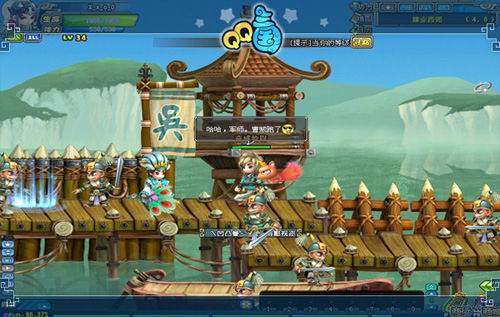 QQ三国新服开放  “赤壁之战”今日上演