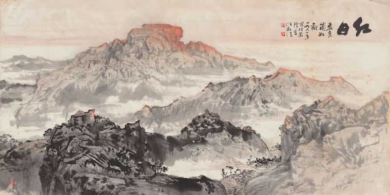 随笔｜隔江山色新——品汪观清先生画作