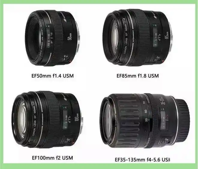 佳能镜头色彩圈揭秘:红绿金银各显其能