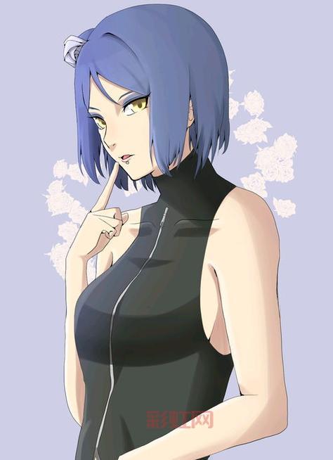 探索火影忍者小南：实力与悲情的美少女