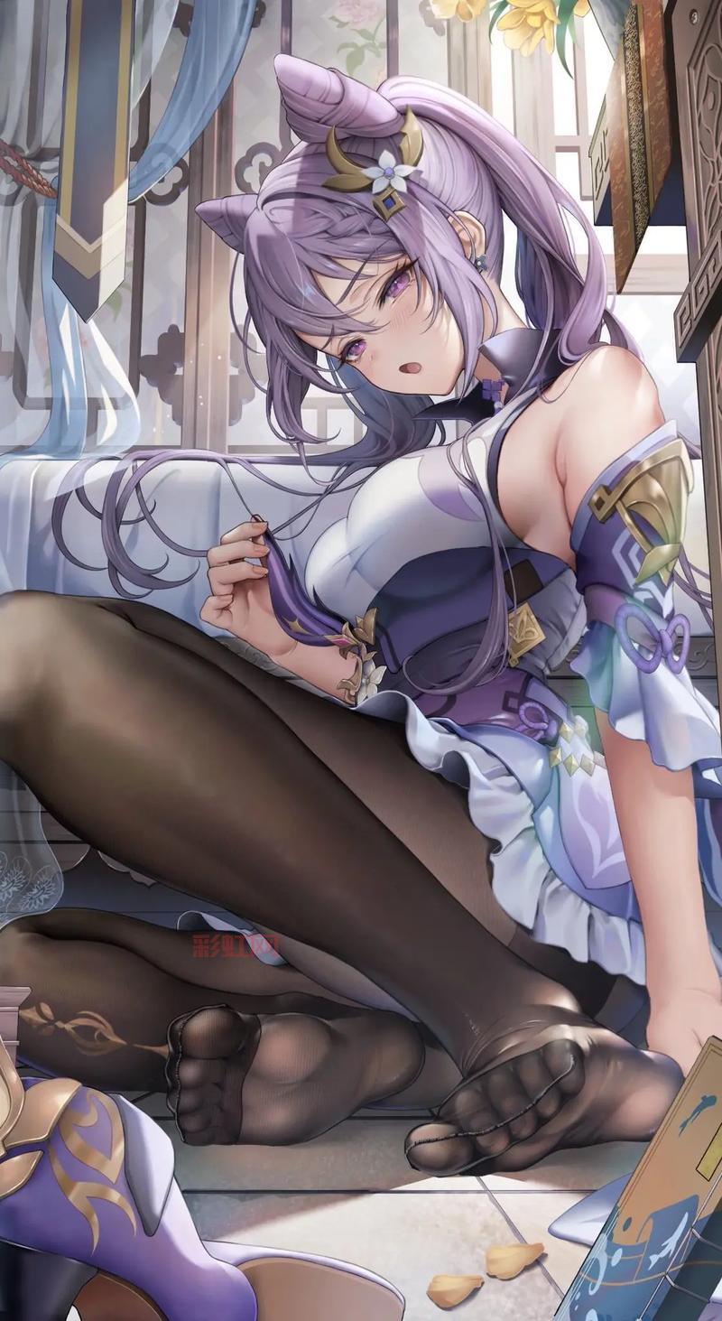 原神甘雨刻晴同人创作：绝美CP引发无限遐想！