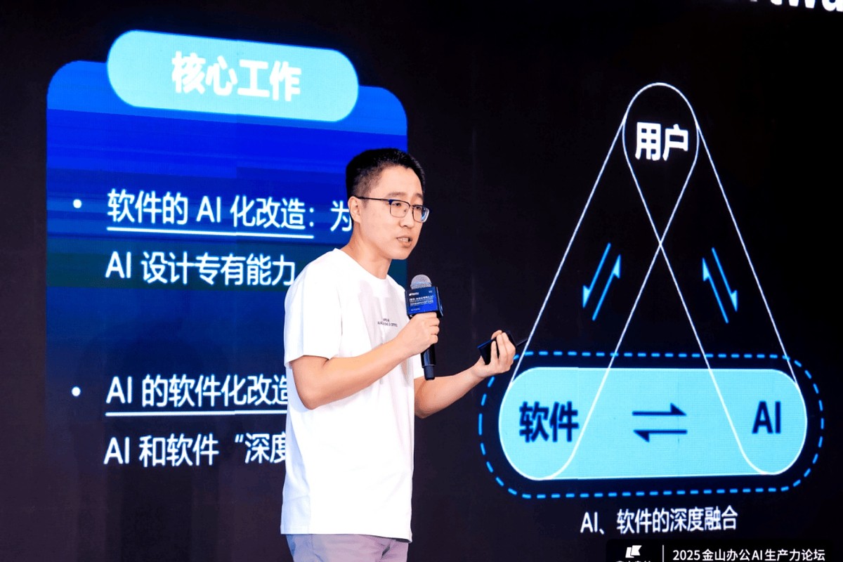 金山办公田然：AI办公第一步，打碎软件与AI的边界