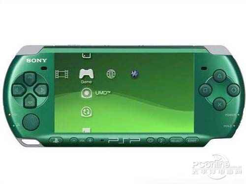 沈阳电玩 绿色PSP3000掌机报价1650元