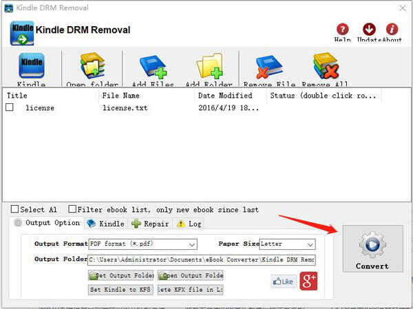 Kindle DRM Removal破解版